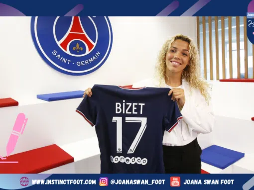Arrivée au PSG de Celin Bizet Ildhusoy